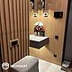 ПОДВЕСНАЯ КОНСОЛЬ ДЛЯ ПРИХОЖЕЙ. Консоли. BaumbArt Loft Atelier. Интернет-магазин Ярмарка Мастеров.  Фото №2