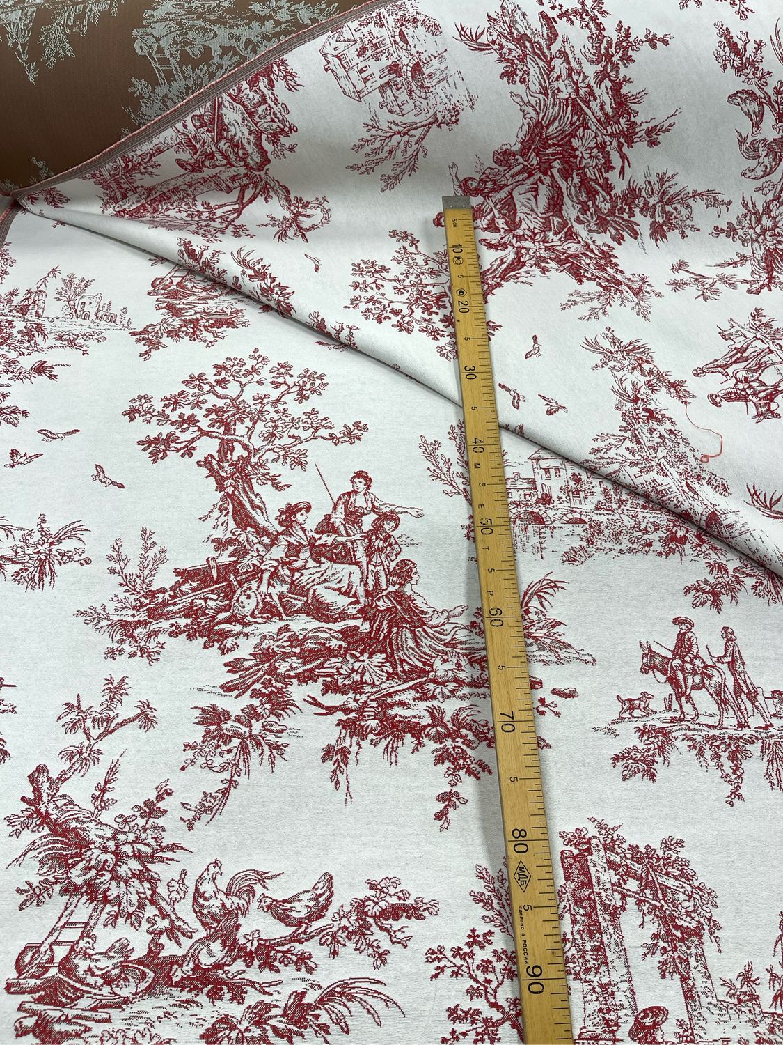 Ткань Гобелен производство Испания Туаль де жуи ширина 280 см в ...