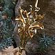 Golden pendant 'Anariel' Prenite, Elven pendant. Pendant. Shard Noir - handmade jewelry. Online shopping on My Livemaster.  Фото №2