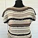 Безрукавка вязаная в стиле Кучинелли. Джемперы. Knitting by Natali. Ярмарка Мастеров.  Фото №4