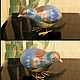 Винтаж: КУРОПАТКИ - ФИГУРКИ  ПТИЦ  Cloisonne  Клуазоне  Старый Китай. Статуэтки винтажные. Чердак дяди Рико. Ярмарка Мастеров.  Фото №4