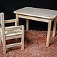 Set of children's furniture (Table and Chair). Gift for newborn. P&S. Online shopping on My Livemaster.  Фото №2