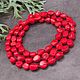 Order Long Beads / Necklace natural red coral. naturalkavni. Livemaster. . Beads2 Фото №3