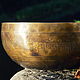 Singing bowl 18cm Tibet. Singing bowls. Igor Zhukov (theartworld). Интернет-магазин Ярмарка Мастеров.  Фото №2