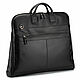 Silver leather holdall (black), Travel bag, St. Petersburg,  Фото №1