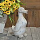 Concrete Duck figurine for garden decor in the style of Provence Shabby, Garden figures, Azov,  Фото №1