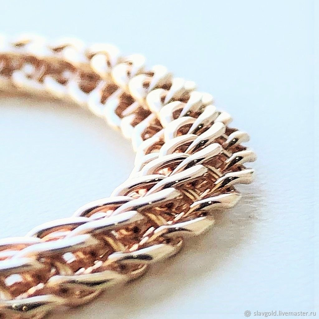 итальянское плетение браслет из золота фото