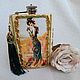 Flask 250ml ladies gift with decor. Flask. tesh777. My Livemaster. Фото №6