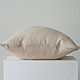Order Pillow linen 100% ' Sand plain'. Hill & Mill. Livemaster. . Pillow Фото №3