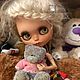 Заказать Blythe doll Busetta. Дизайн-студия «Среды» Хаврониной М.. Ярмарка Мастеров. . Кукла Кастом Фото №3