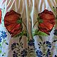 Женская блузка вышитая "Летние цветы" ЖР4-007. Блузки. Lubimoe delo. Ярмарка Мастеров.  Фото №5