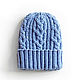 Knitted hat ' iris'. Caps. marishino. Online shopping on My Livemaster.  Фото №2