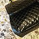 Винтаж: Сумка через плечо Bally if Switzerland из черной лакированной кожи. Сумки винтажные. Chic bags. Ярмарка Мастеров.  Фото №5