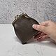 Кошелек с двойным фермуаром. Кошельки. Елена     Gudi.bags. Ярмарка Мастеров.  Фото №4