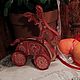 Заказать Лось-каталка "Новогодний". Бочкарёва Екатерина. Ярмарка Мастеров. . Игрушки-каталки Фото №3