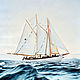 Oil painting Sailboat 100h70 cm, Pictures, Moscow,  Фото №1