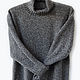Knitted sweater with slits of tweed yarn. Sweaters. stylish things. Online shopping on My Livemaster.  Фото №2