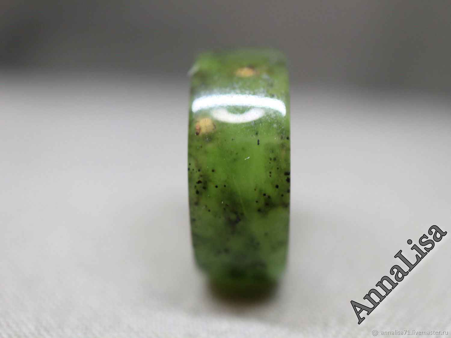 Винтаж: Нефритовое кольцо. СССР в интернет-магазине Ярмарка Мастеров по ...