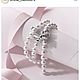 ЗАМОК крючок Бейл Mikimoto like Серебро 925 Родий Позолота Корея. Фурнитура. YEStoSilver-I. Ярмарка Мастеров.  Фото №4