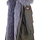 "Пятьдесят оттенков серого". Куртки. BOHO-PARKA. Ярмарка Мастеров.  Фото №4