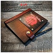 Канцелярские товары handmade. Livemaster - original item Notebook for writing recipes 