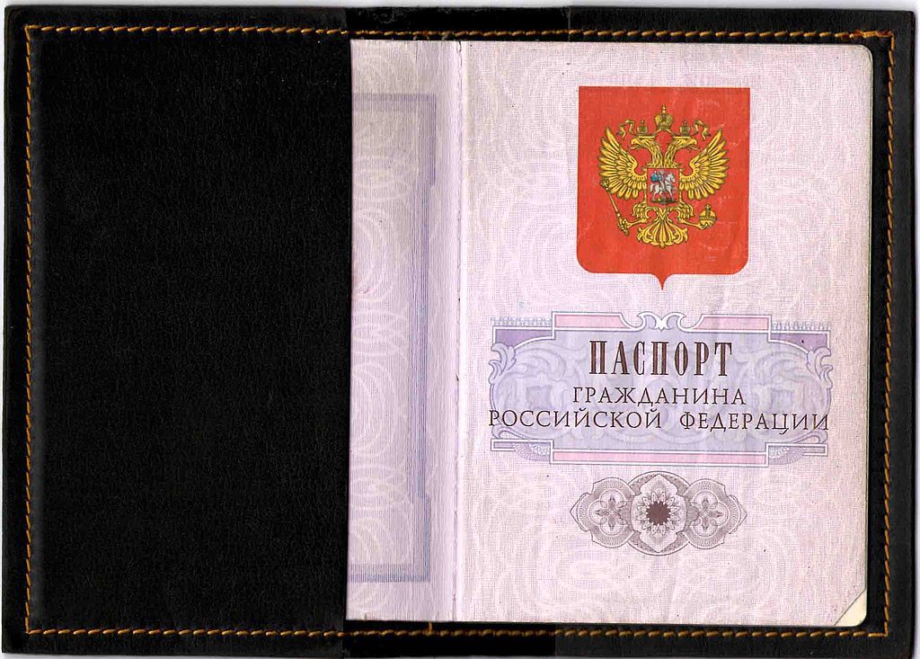 Картинки паспорта рф в развернутом виде