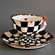teacups: Fabulous. Single Tea Sets. Mila. Online shopping on My Livemaster.  Фото №2