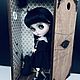 Кукла Блайз Wednesday Addams, Кукла Кастом, Минск,  Фото №1