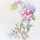 Watercolor. Watercolor miniature. Flowers. Briar. Pictures. ArtShipilina. My Livemaster. Фото №6