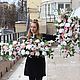 Свадебные украшения на машину. Кольца на машину на заказ. Украшения на машину. El flor : флористика и декор (Svetok26). Интернет-магазин Ярмарка Мастеров.  Фото №2