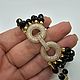 Заказать Браслет «Black lily». Olga Kokina_jewelry. Ярмарка Мастеров. . Браслет из бусин Фото №3