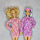 Knitted Pink Dress for Barbie Doll, Clothes for dolls, Moscow,  Фото №1