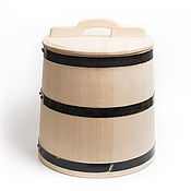 Посуда handmade. Livemaster - original item The barrel is made of cedar for pickling 25 liters. The pickle barrel. Art.17005. Handmade.
