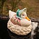 Винтаж: Royal Albert фигурка утка "Jemima Puddle-Duck", Англия, Статуэтки винтажные, Москва,  Фото №1