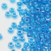 Материалы для творчества handmade. Livemaster - original item Czech beads 10/0 Blue 38165 10 g Preciosa. Handmade.
