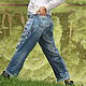 jeans boyfriend. Jeans. Denim. Online shopping on My Livemaster.  Фото №2