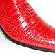 Туфли из крокодила. Ручная работа. AnGo luxury shoes