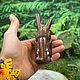 Заказать Тотемные трубки для рапэ: Ганеши. Дерево Соно. Shamanic-staff. Ярмарка Мастеров. . Алтарь Фото №3