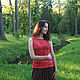 Order Coral top. IRINA GRUDKINA Handmade Knitwear. Livemaster. . Tops Фото №3