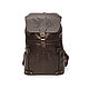 Backpack leather female brown Milk chocolate Mod R13p-722, Backpacks, St. Petersburg,  Фото №1