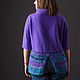 Felt sweater Parma violet. Sweaters. FeltOx. My Livemaster. Фото №5