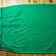 Falda lápiz verde con la altura de la cintura de algodón jacquard. Skirts. Tolkoyubki. Ярмарка Мастеров.  Фото №4