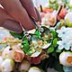Серьги-листочки с кристаллами Сваровски Peridot. Серьги классические. KIRA Jewelry. Ярмарка Мастеров.  Фото №6