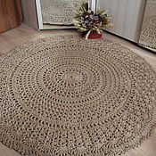 Для дома и интерьера handmade. Livemaster - original item Carpet made of jute.