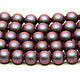 3мм Iridescent Red Жемчуг Сваровски Swarovski Pearl 40 шт, Кристаллы, Краснодар,  Фото №1
