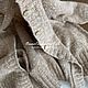Кардиган твид шёлк натуральный 100% тусса Tussah Silk Италия твидовый. Кардиганы. Annacashmeresilk. Ярмарка Мастеров.  Фото №4