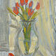 Картина маслом Тюльпаны весенние / Spring tulips. Картины. Juliavasi (juliavasiart). Интернет-магазин Ярмарка Мастеров.  Фото №2