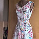 Summer wrap dress cotton 'Spring', Dresses, Moscow,  Фото №1