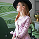 Felt wide-brimmed hat ' Asiet'. Color black. Hats1. Exclusive HATS. LANA ANISIMOVA.. Online shopping on My Livemaster.  Фото №2
