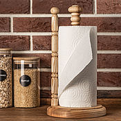 Для дома и интерьера handmade. Livemaster - original item Stand for paper towels in natural color. Handmade.